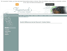 Tablet Screenshot of flynnrocks-gordon-setter.de